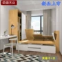 kết hợp tích hợp căn hộ nhỏ tatami tủ giường tủ khóa tủ quần áo đa năng tùy chỉnh giường tatami phòng ngủ custom-made - Giường sofa giường gỗ thông minh
