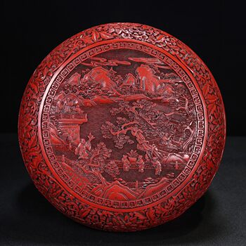 Antiques, antiques, miscellaneous old collections of lacquerware, embossed bottoms, gilt landscape pavilions, jewelry boxes, storage boxes, decorative ornaments