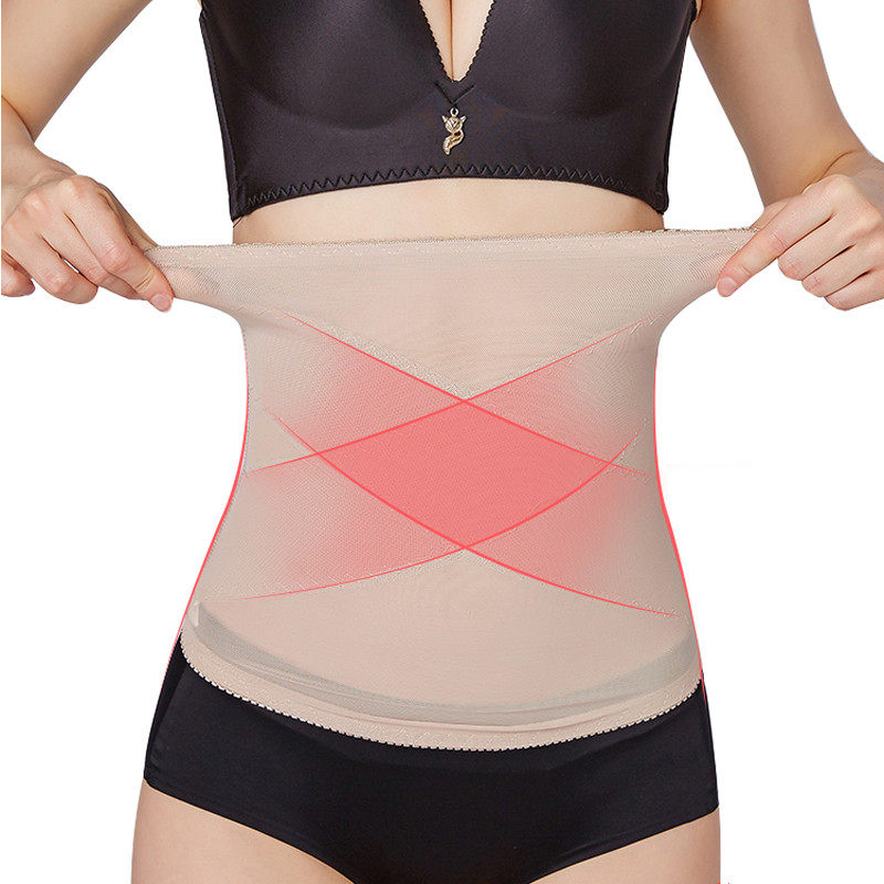 Japanese plastic body slim down to receive a small belly bundle of belly bunches, invisible and breathable high waist thin strips of bunches