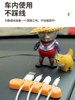 [Cute Frog]Data Cable Charging Cable Organizer Desktop Wall Mount Shaping Fixator for Organizing Bed and Cabinet