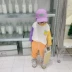 Trẻ em áo thun dài tay trẻ em cotton top 2020 phong cách mùa thu mới quần áo trẻ em nước ngoài bé trai và bé gái áo sơ mi đáy thu - Áo thun Áo thun