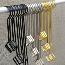 Clothing store hook s hook thickened gold hook Diamond hook s hook Personalized clothes hanger hanging version hook S hook