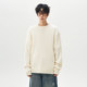 Autumn and winter retro twist crew neck sweater for men