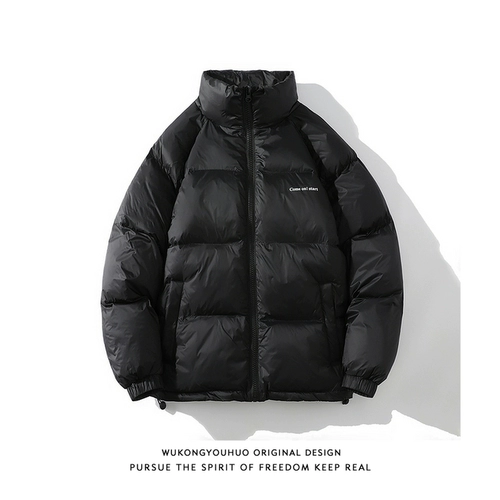 悟空有货 Зимний базовый бархатный удерживающий тепло пуховик, куртка для влюбленных, увеличенная толщина, утиный пух