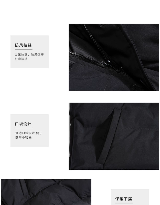 Mùa đông mới trùm đầu áo thun cotton độn lỏng màu bóng chày bánh mì phù hợp với cặp vợ chồng áo bông xu hướng áo khoác nam