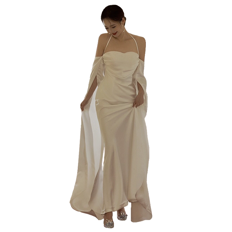 Elite wedding dress, retro lace veil, open shoulders, lace dress Elite wedding dress, retro lace veil, open shoulders, lace dress