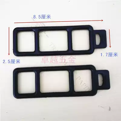 Rear mirror driving recorder fixed bandage strap tension strip silicone tape rubber strip thread buckle rubber band