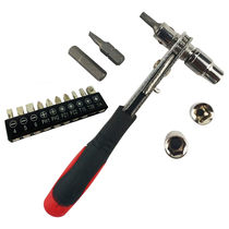Positive and negative ratchet screwdriver 90 degree right angle batch head bender Elbow screwdriver 1 4 small flying socket wrench