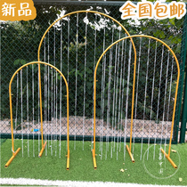 New wedding props road guide Iron Rainbow Road Guide ornaments mountain flowing water wedding background window decoration ornaments