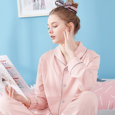 月子服秋冬产后纯棉哺乳睡衣套装