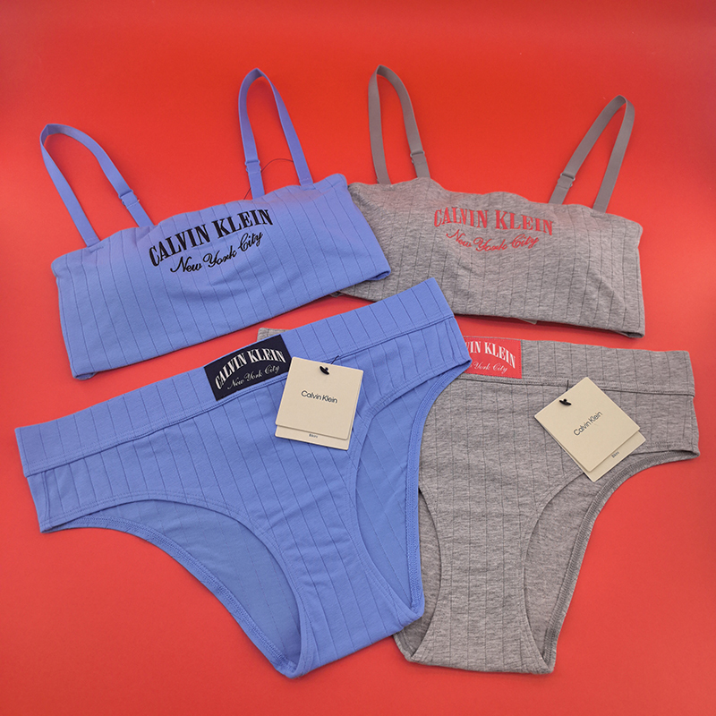 Retro Gravity Strap Ck Underwear 26 Spring/Summer New Women's Detachable Strap Tube Top Bra Set Qf8710Ad Retro Gravity Strap Ck Underwear 26 Spring/Summer New Women's Detachable Strap Tube Top Bra Set Qf8710Ad