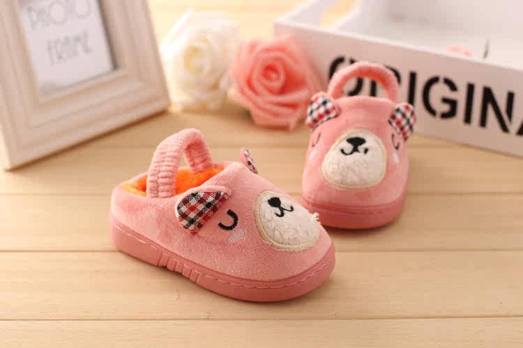 Pantoufles enfants en autre pour hiver - semelle caoutchouc antidérapant - Ref 1011034 Image 22