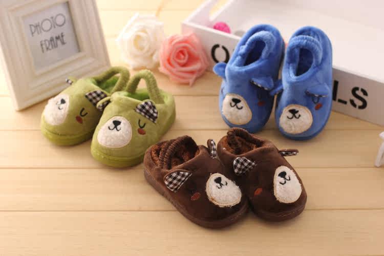 Pantoufles enfants en autre pour hiver - semelle caoutchouc antidérapant - Ref 1011034 Image 40