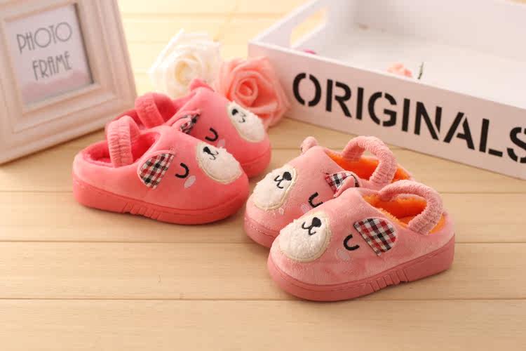 Pantoufles enfants en autre pour hiver - semelle caoutchouc antidérapant - Ref 1011034 Image 42