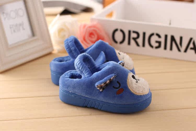 Pantoufles enfants en autre pour hiver - semelle caoutchouc antidérapant - Ref 1011034 Image 29