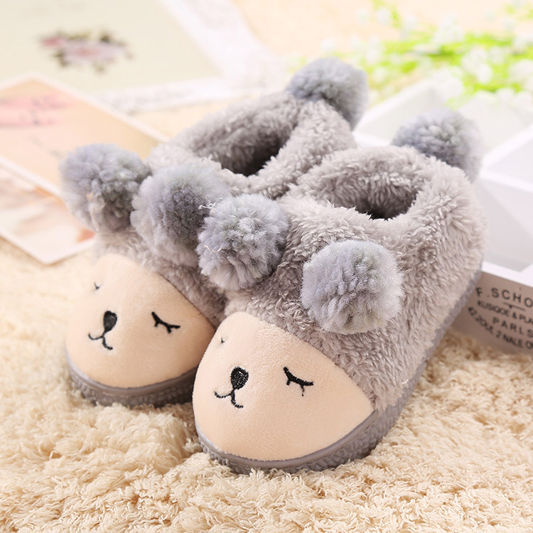 Pantoufles enfants en autre pour hiver - semelle caoutchouc Wear - Ref 1006374 Image 11