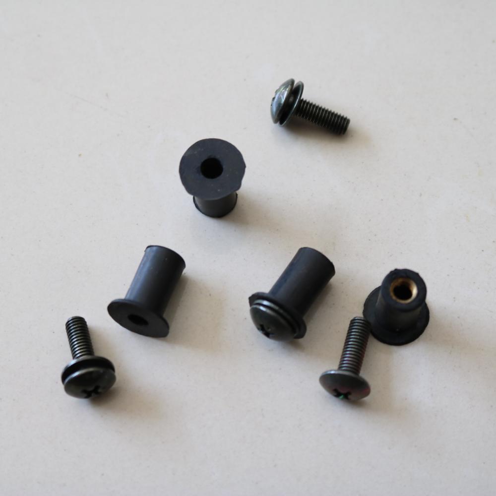 Qingqi Suzuki Junchi GT125 shroud fastening screw QS125-5ABE nut motorcycle accessories