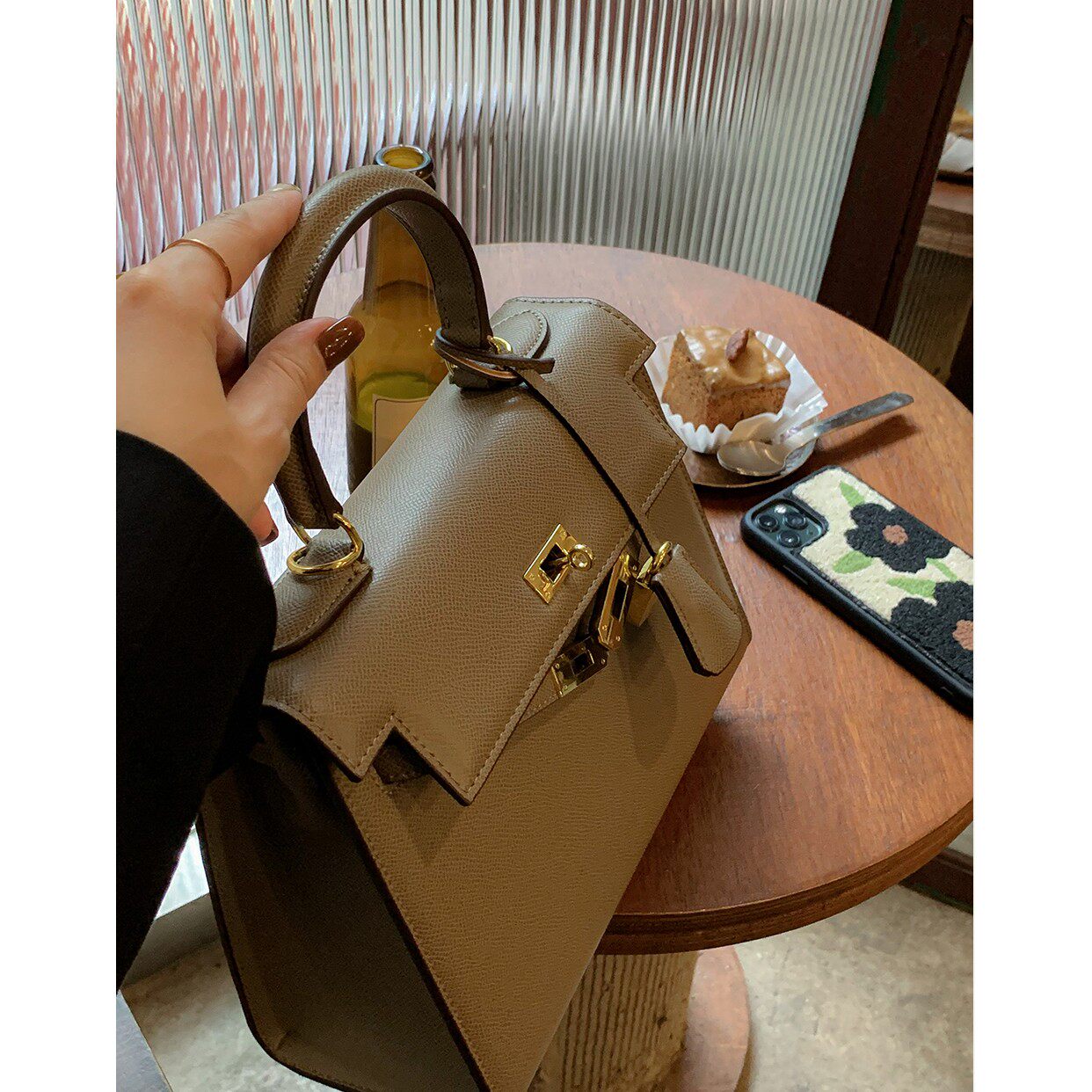 Autumn Lady Bag Package Advanced Sensfeel Kylie Bag 2021 New Tide Fashion 100 Lap Single Shoulder Inclined Satchel Bag Woman