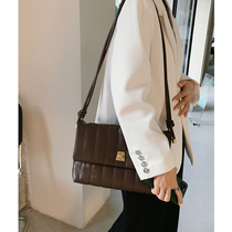 MAOMIBAG Korean version Advanced Sensation Soft Leather Retro Small Crowdpack Womens Large Capacity Single Shoulder Bag 2021 New Tide