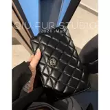 Цепь, барсетка, сумка на одно плечо, из натуральной кожи, в стиле Шанель, на цепочке, в западном стиле