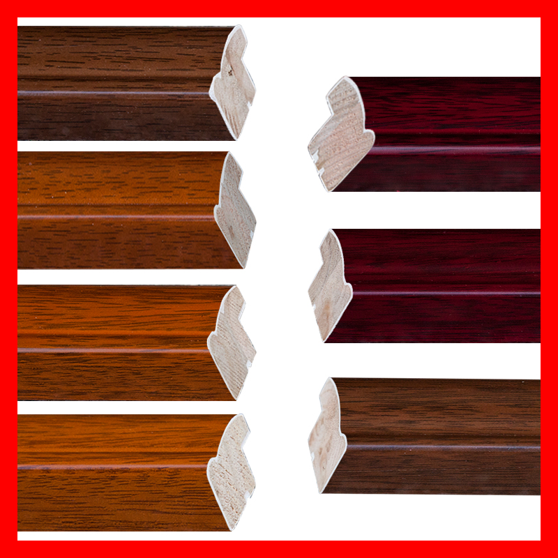 Wang Bin photo frame border line imitation white wood line solid wood line 35203-1 35203-2 8323 series