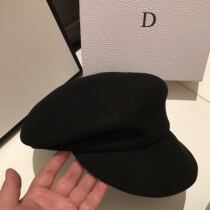 Japans autumn and winter New Net red woolen painter cap cap versatile casual simple pumpkin hat octagonal hat female