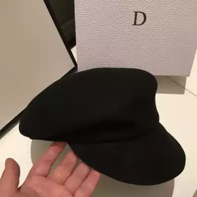 Japan's autumn and winter New Net red woolen painter cap cap versatile casual simple pumpkin hat octagonal hat female