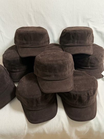 Korean retro brown flat-top equestrian hat with big head circumference, old money style beret, painter newsboy hat, autumn and winter large size