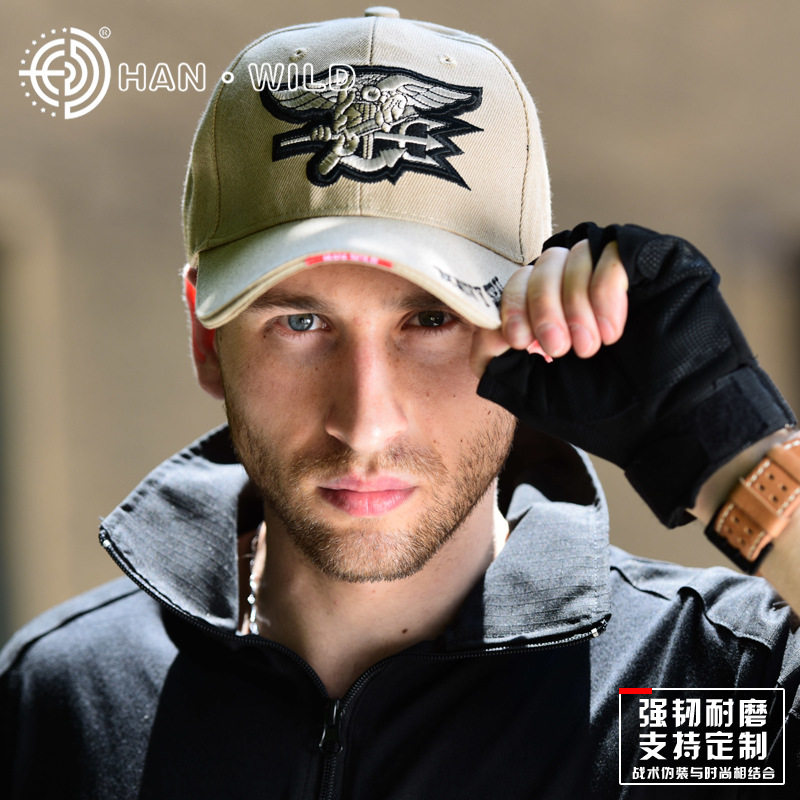 Navy SEALs Hats Military Fans Tactical Hats Baseball Caps Duck Tongue Hats Outdoor Military Fans Special Forces Male and Female Visors Hats