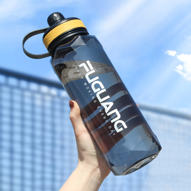 Fuguang Plastic Large Capacity Water Cup for girls and girls Space Cup Summer Sports Outdoor Fitness Water bottle Big Kettle Cups