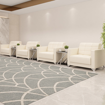 Meeting room VIP reception sofa unit simple modern business negotiation reception office sofa tea table set