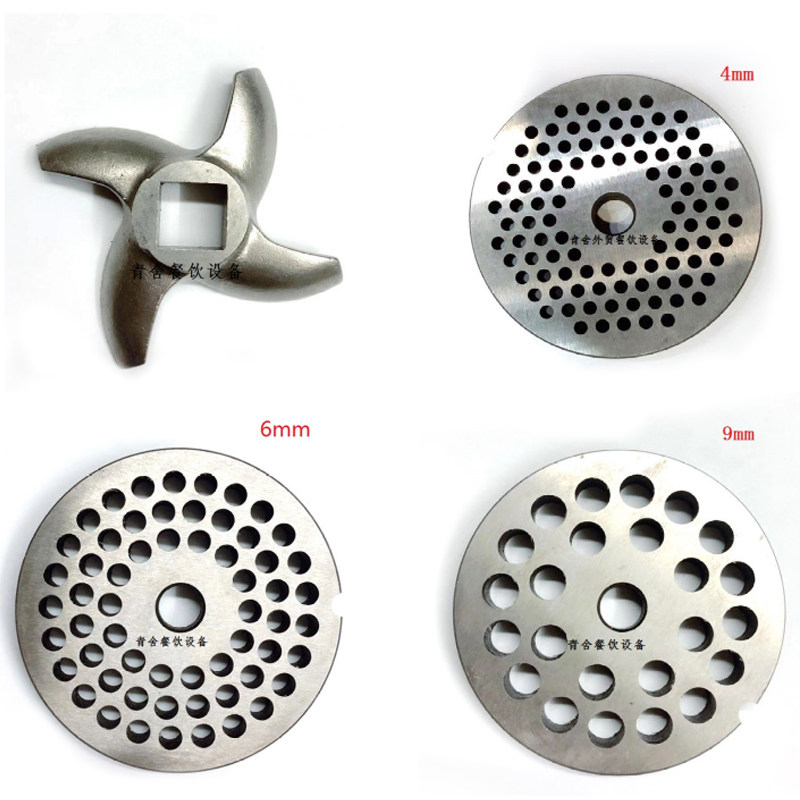 Original Baicheng JQ1 JQ2 TB22 meat grinder blade cross blade meat grinder accessories meat hole plate