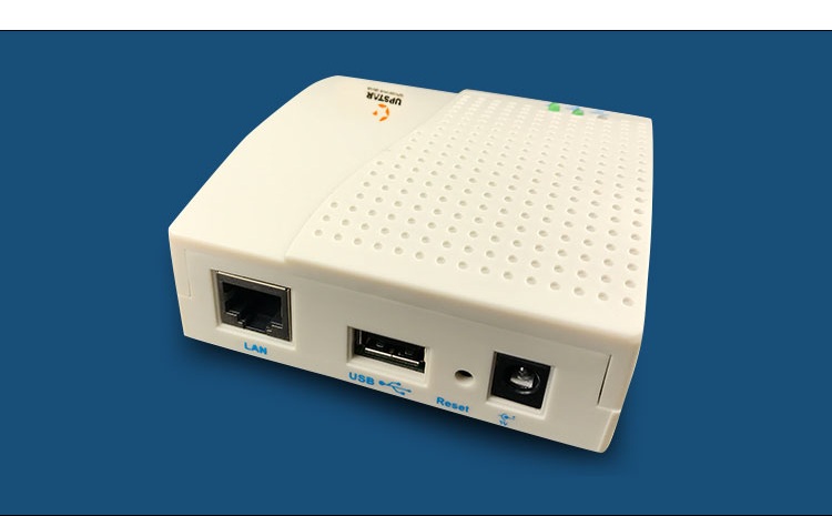 Máy chủ in USB USB to mạng sharer Máy in sắc nét Không yêu cầu phần mềm - Phụ kiện máy in