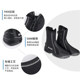 5MM high-top diving shoes, diving boots, outdoor beach tracing shoes, non-slip wading water sports, warm surfing and snorkeling