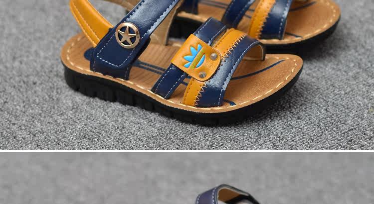 Pantoufles enfants en autre pour été - semelle plastique - Ref 986763 Image 9