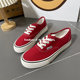 2024 Spring Super Hot Red Anaheim Sneakers Versatile and Comfortable Solid Sneakers Casual Sneakers Korean Style Canvas Shoes