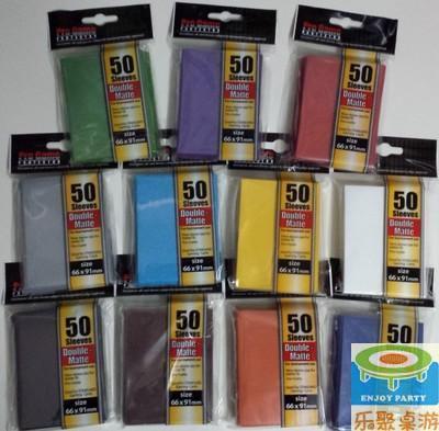 Leju board game ProGame PG double-sided matte card set card set 66*91mm 50 in stock