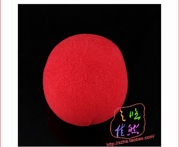 Red clown mũi hề Halloween vui nhộn mũi lớn đạo cụ cosplay cung cấp - Sản phẩm Đảng / Magic / Hiệu suất đồ hóa trang anime
