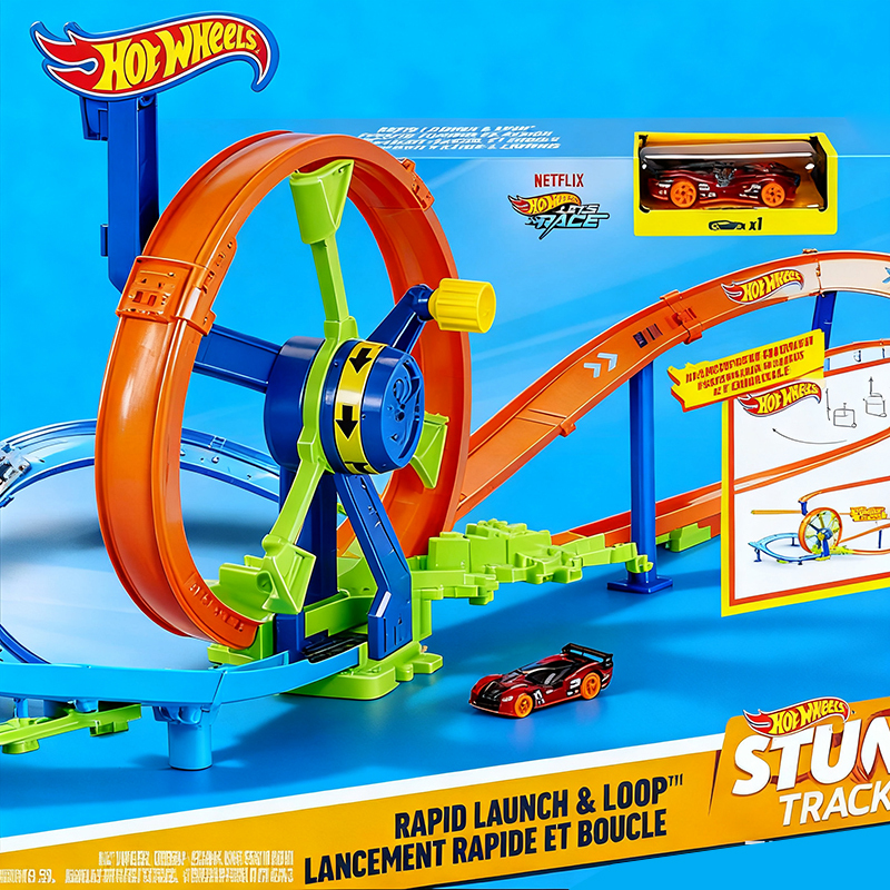 Hot Wheels Looping Turbo Big Loop Stunt Set Manual Racing Track Alloy Car Track Boys Gift Hot Wheels Looping Turbo Big Loop Stunt Set Manual Racing Track Alloy Car Track Boys Gift