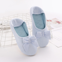 Confinement shoes autumn bag heel breathable maternity slippers spring and summer thin non-slip postpartum soft sole indoor maternity thick sole