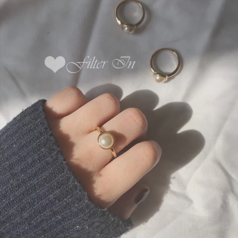 Bộ lọc | Đồ cổ Nhật Bản, một chiếc nhẫn ngọc trai ở Phnom Penh Antique Ring - Nhẫn