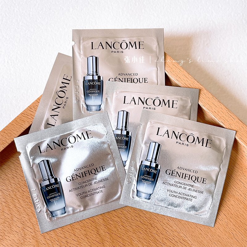 10 new second generation Lancco small black bottle liquid 1 ml moisturizing antiwrinkles and downplaying fine lines