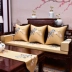 Mới Trung Quốc cổ điển gỗ gụ sofa đệm gỗ rắn đồ nội thất vòng tròn ghế đệm đệm La Hán đệm đệm chống trượt tùy chỉnh - Ghế đệm / đệm Sofa