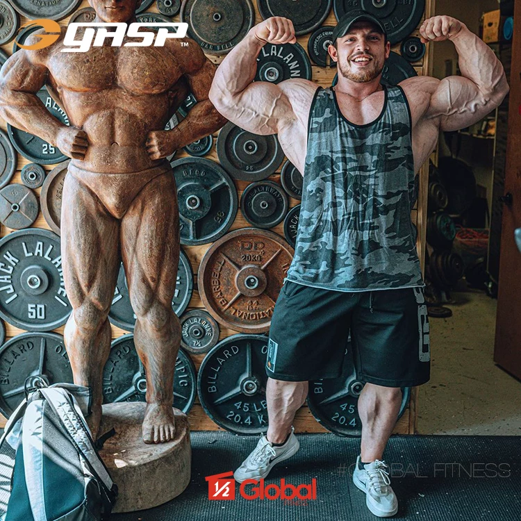Шорты GASP PRO MESH Geshipu [Overbearing] серия ультравентиляционные сетчатые спортивные шорты для бодибилдинга