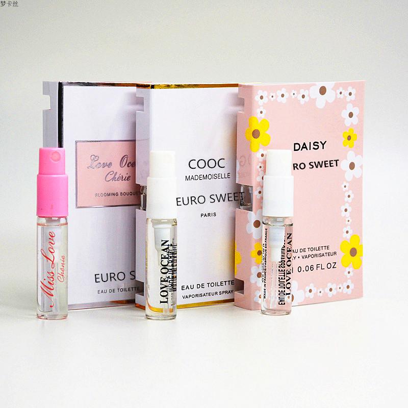 Euro Sweet 6 Nhận 3 Azure Pink Sweet Daisy True My Blue Poison Hương mẫu 2ml 2 Pack nước hoa lancome