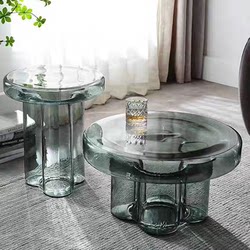 Hongtian Light Luxury 라인 유리 유리 디자인 감각을 느낍니다