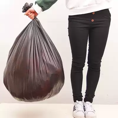 Large classified garbage bag thickened 10 packs disposable 60*80 black cleaning bag plastic environmental protection bag