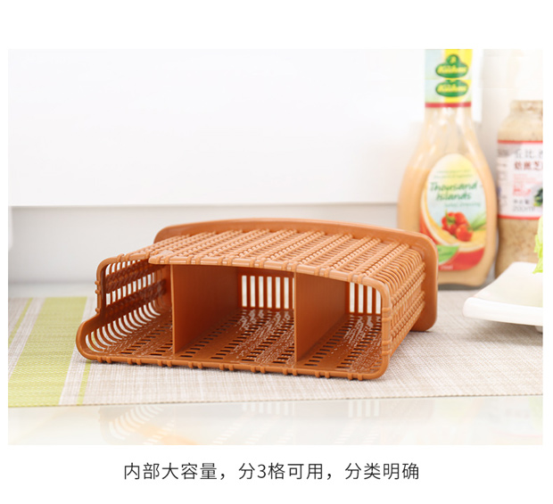 Nhà bếp đũa đũa bộ lưu trữ hộp hộ gia đình cống thoát nước không đục lỗ đa chức năng đũa đũa đũa đũa đũa - Đồ ăn tối khay gỗ đựng thức ăn