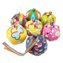 Kindergarten meteor ball with rope round sandbag cloth ball shuttlecock early education safety toy outdoor parent-child throwing teaching aid