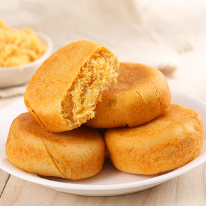 24.9元包邮  友梦 原味肉松饼 1000g